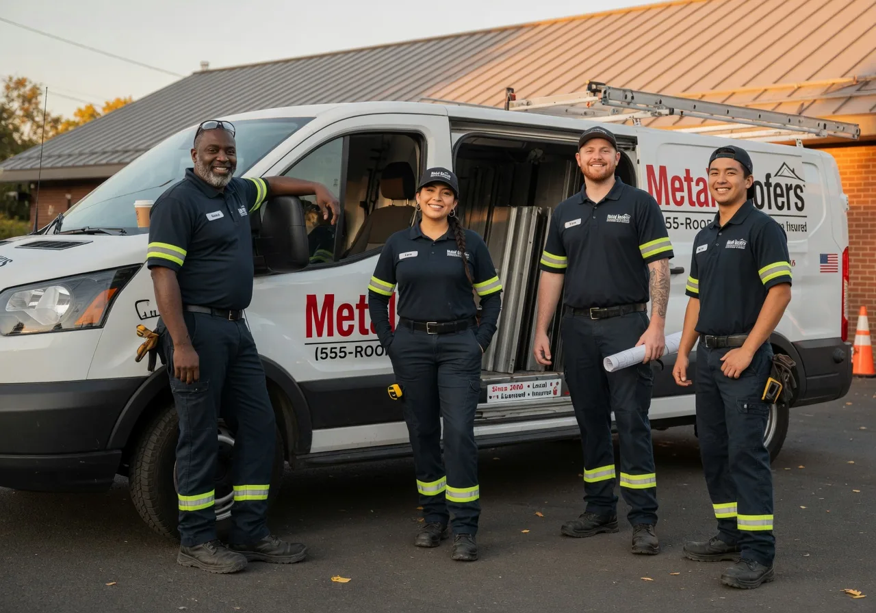 Metal Roofing Installation company in Hamshire, TX